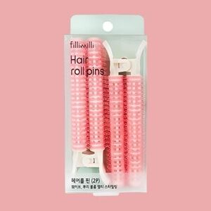 Fillimilli Pink Hair Roll Pins